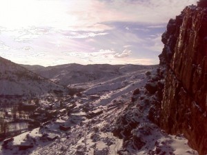 Nevada en Peñas Royas