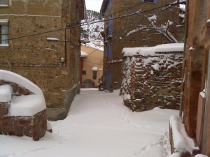 Nevada en Peñas Royas