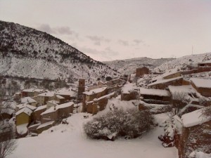 Nevada en Peñas Royas