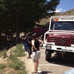 Pequeño incendio en Peñarroyas