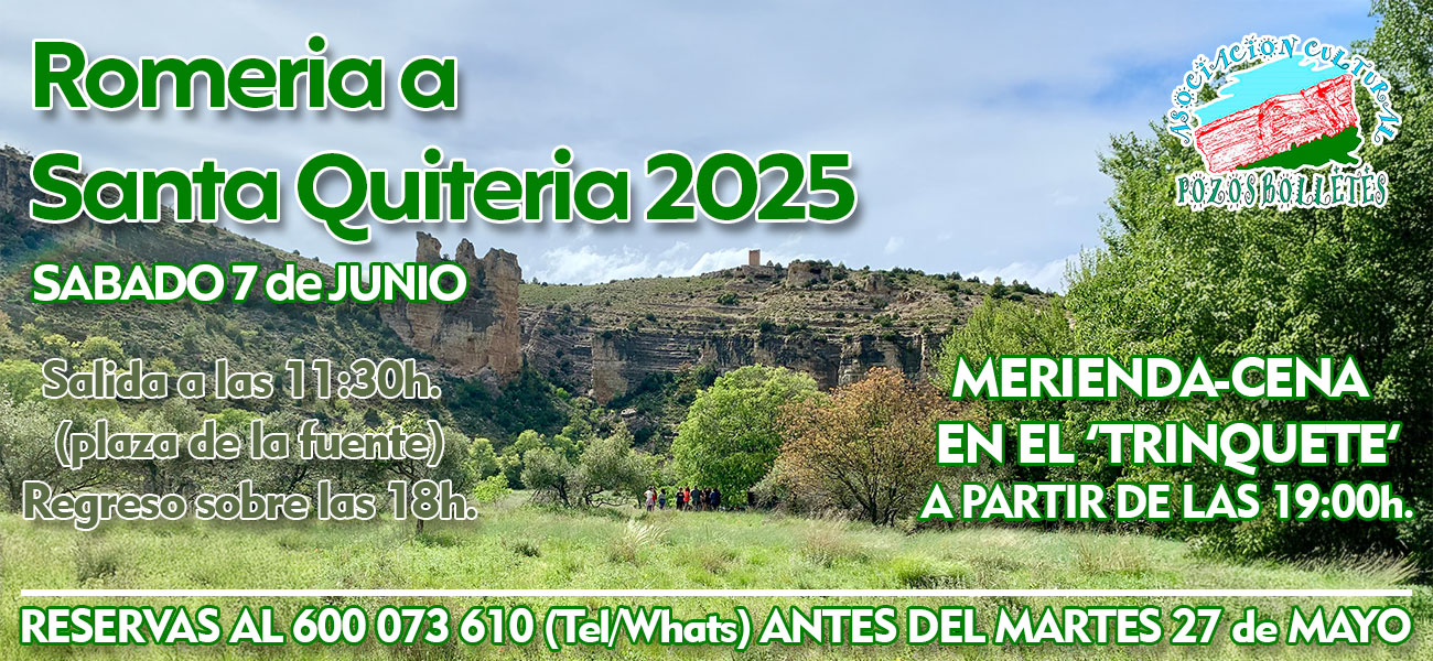 Romería a Santa Quiteria 2025